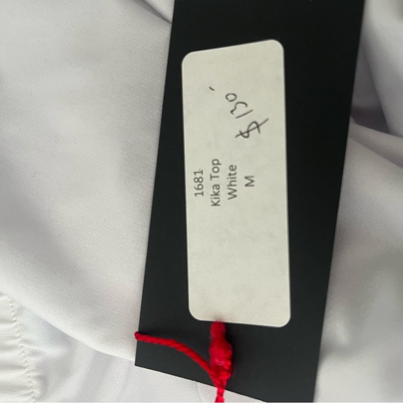 Julian Chang White Tube Top Kika M strapless - Picture 3 of 5